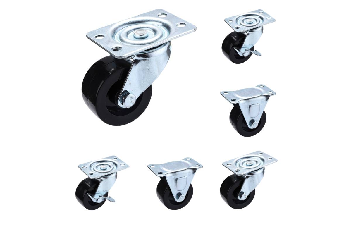 Qu'est-ce qui fait des roulettes en caoutchouc de 2 pouces une solution pratique pour une mobilité fluide et sûre des équipements ?