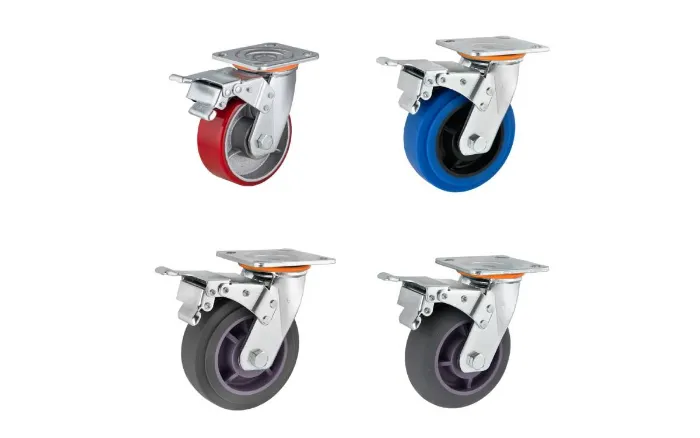 Comparaison des matériaux des roulettes silencieuses : sélection de roues à faible bruit et guide d'entretien de réduction du bruit à long terme