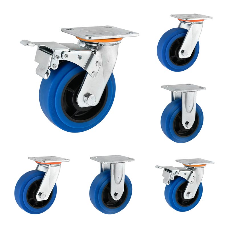 Roulettes Robustes Performa TPR Bleu